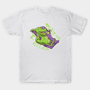 Funny dinosaur T-Relax T-Shirt